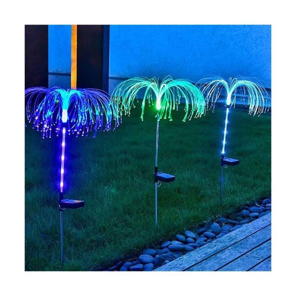Светодиодные солнечные садовые светильники "Медуза", 2 шт Bass Polska BH 12784