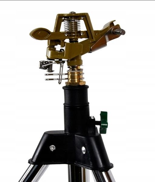 Зрошувач пульсуючий обертовий на металевій телескопічній тринозі Bass Polska 7946