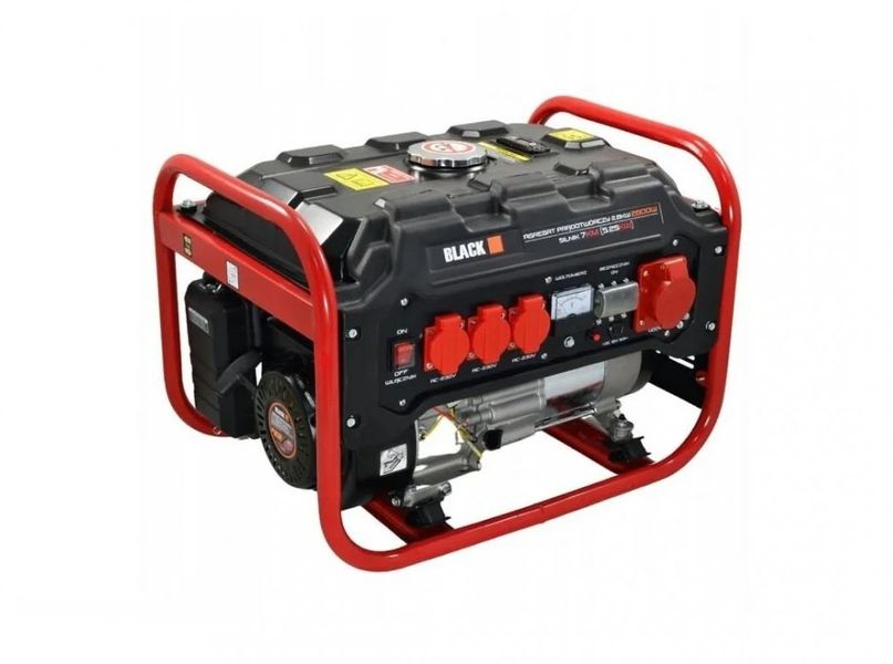 Бензиновий генератор Black Tools 13606 3.5 кВт 7HP 212см³