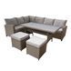 Комплект садових меблів Garden Line CESME ABI3517 4 шт., бежевий