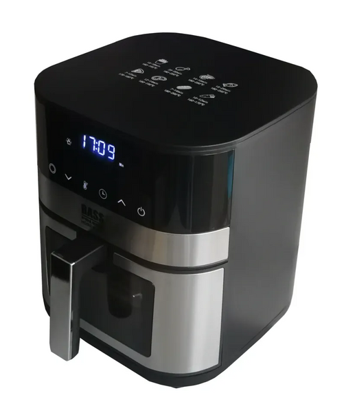 Аэрофритюрница Bass Polska BH 10886, 5,5 л, 1500 Вт &mdash; мультипечь, фритюрница без масла, Air Fryer для дома