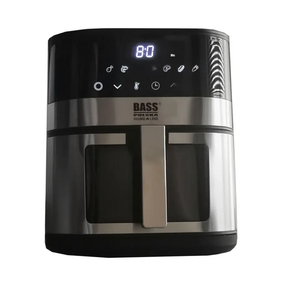 Аэрофритюрница Bass Polska BH 10886, 5,5 л, 1500 Вт &mdash; мультипечь, фритюрница без масла, Air Fryer для дома