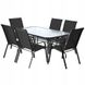 Комплект садовой мебели - Стол 150 X 90 X 70 СМ NEO2286 + 6 стульев NEO3685