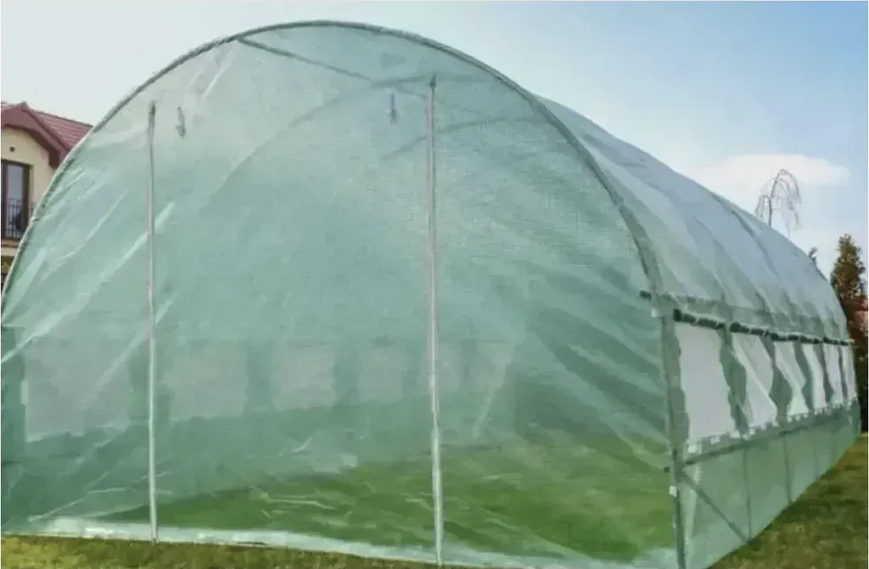 Садова плівка для теплиці 30м2 3x10x2m Зелена FT-3X10X2-Z