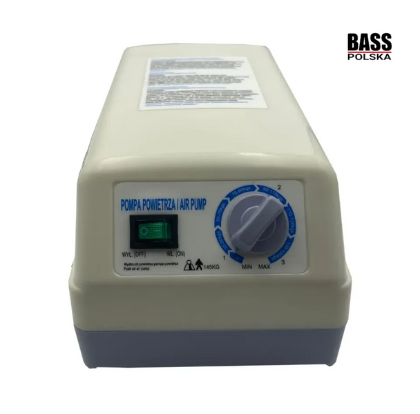 Трубчатый противопролежневый матрас Bass Polska BH 12827 с бесшумным насосом, компрессорный антипролежневый матрас для лежачих больных, медицинский трубчатый матрас для домашнего ухода