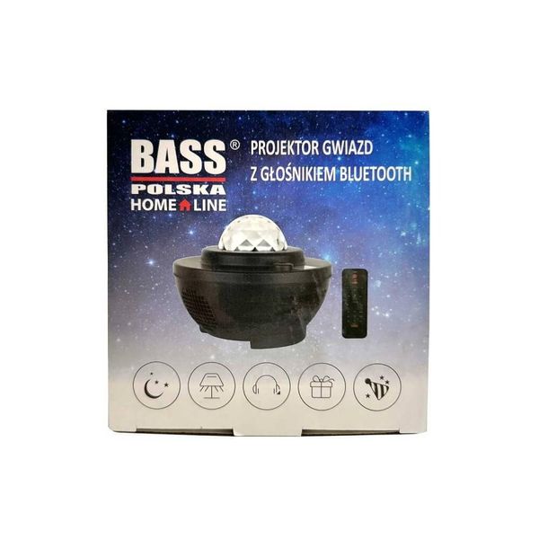 Звездный проектор с динамиком и Bluetooth Bass Polska BH 59311