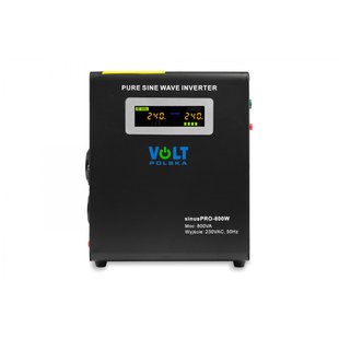 Источник бесперебойного питания Volt Polska SINUS PRO 800 W 12/230V (500/800W) 3SP098012W