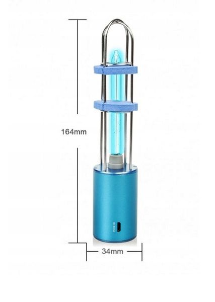 Портативна стерилізуюча лампа USB UV-C Bass Polska BH 12760