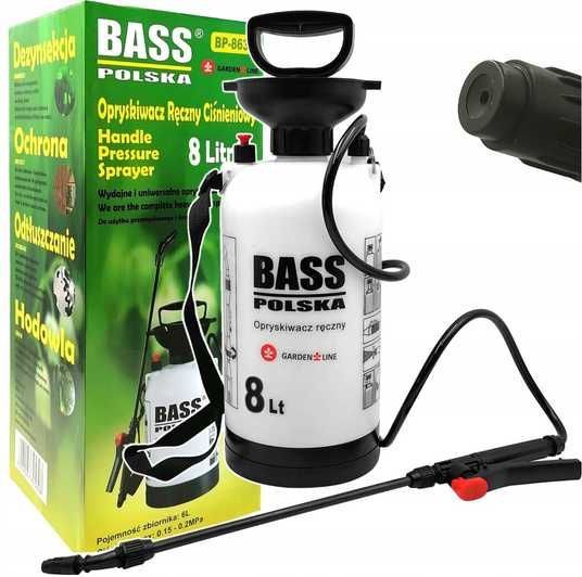 Купити Оприскувач садовий 8 л Bass Polska 8638 плечовий, PowerOk