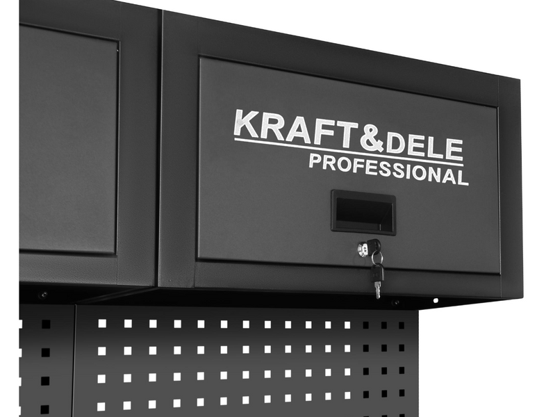 Комплект меблів для майстерні Kraft&Dele KD5862, модульний набір шаф та верстак