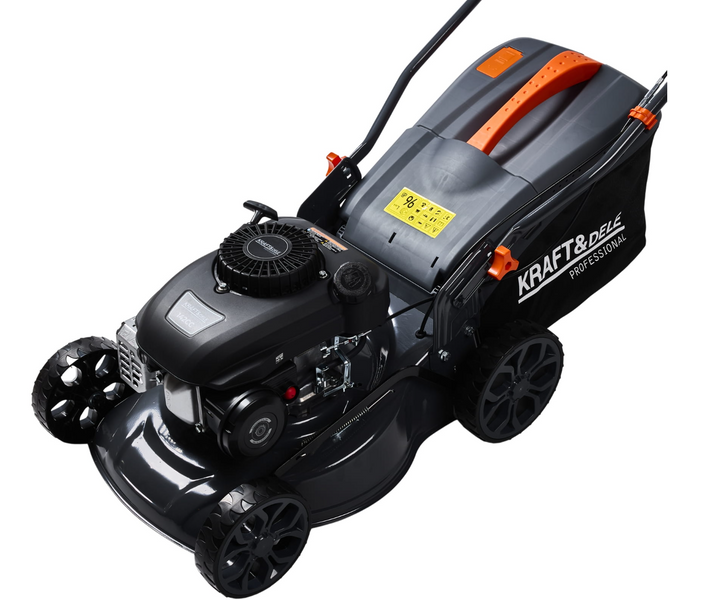 Бензиновая газонокосилка Kraft&Dele KD5084 8 л.с. &mdash; самоходная, мощная, для газона и участка