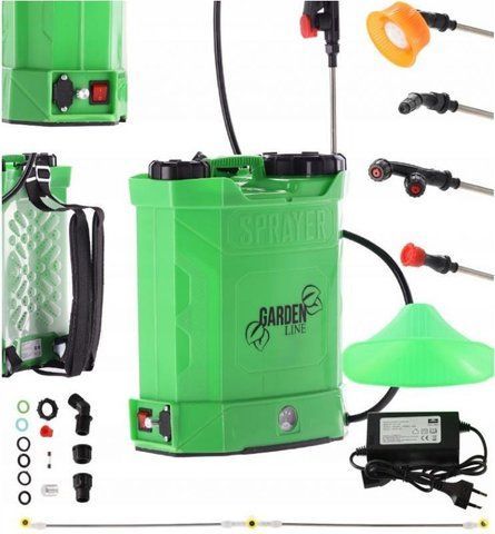 Опрыскиватель аккумуляторный 10 л ранцевый Garden line AOK1626