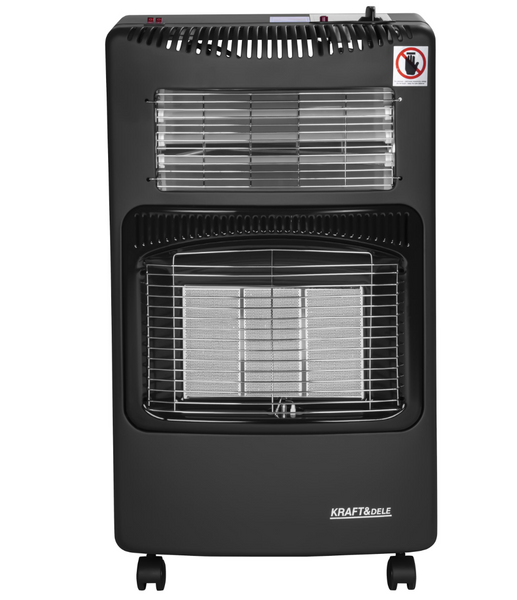 Газовый обогреватель Kraft&Dele KD6531 4200 Вт с электрическим нагревом, 3 режима 1500/2750/4200 Вт