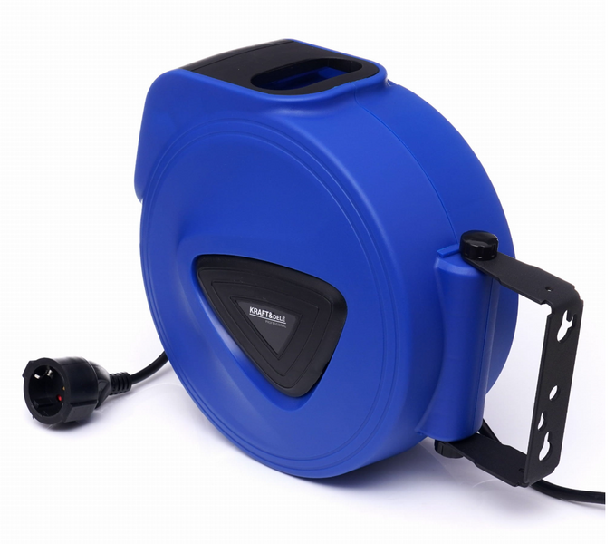 Удлинитель на катушке Kraft&Dele KD4029, 20 м &ndash; электрический кабель для дома и дачи