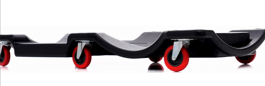 Лежак для майстерні 36" Kraft&Dele KD350, автослюсарський візок на колесах
