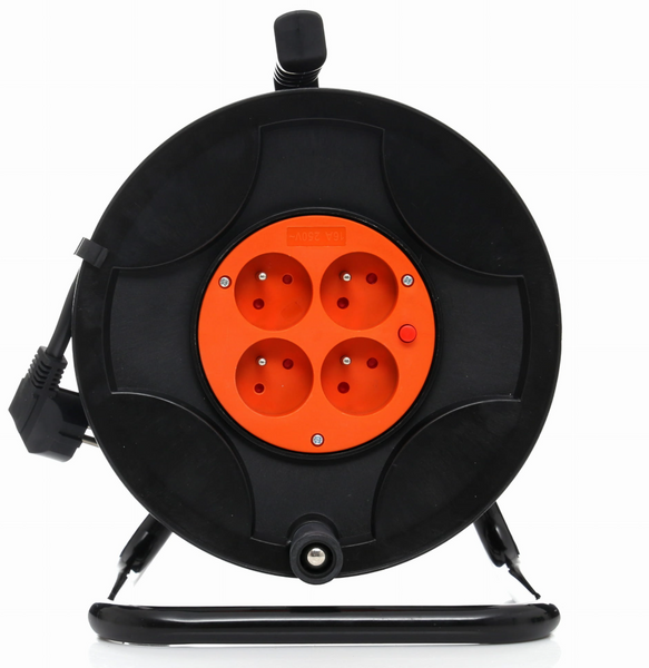 Удлинитель на катушке Kraft&Dele KD4018, 50 м