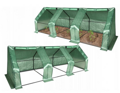 Мини-теплица Ekspand 295&times;95&times;95 см, каркас 16 мм, зелёная, модель TMF16-295X95X95-Z &mdash; компактное решение для сада и балкона