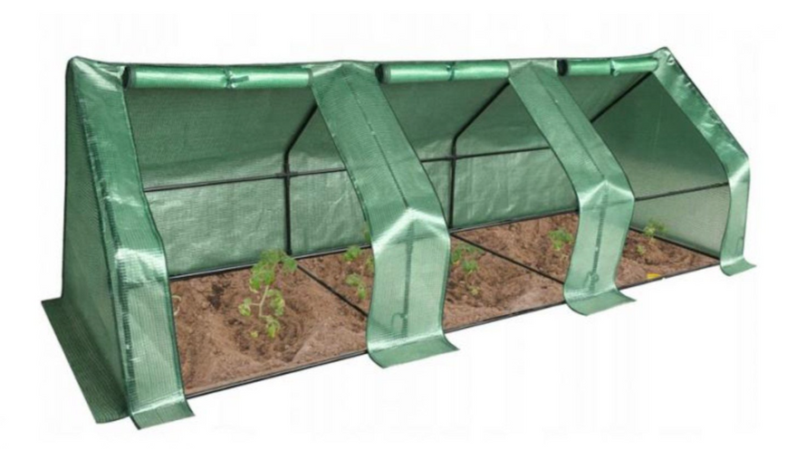 Мини-теплица Ekspand 295&times;95&times;95 см, каркас 16 мм, зелёная, модель TMF16-295X95X95-Z &mdash; компактное решение для сада и балкона