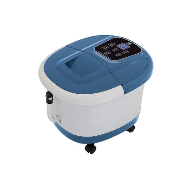 Водяний масажер для ніг, гідромасажер з інфрачервоним випромінюванням, LCD дисплеєм Bass Polska BH 12843-NBS