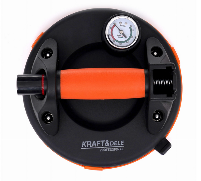 Вакуумная присоска для крепления тяжёлых предметов Kraft&Dele KD10738, до 190 кг