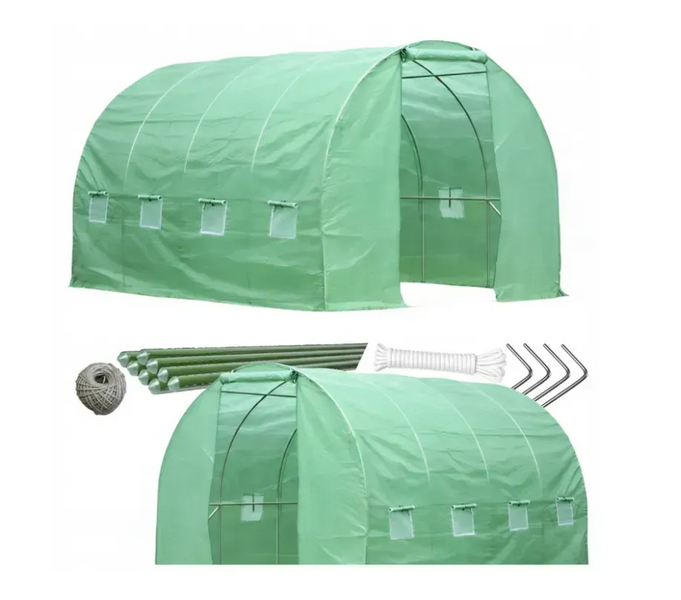Садовая теплица Ekspand 12,5 м&sup2; 2,5&times;5&times;2 м, каркас 19 мм, модель TFO19-2,5X5X2-1-Z