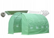 Садовая теплица Ekspand 12,5 м&sup2; 2,5&times;5&times;2 м, каркас 19 мм, модель TFO19-2,5X5X2-1-Z 8