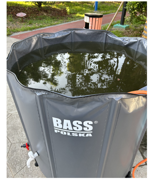 Бочка для дощової води 750 л Bass Polska BH 79989 складний резервуар для зберігання та поливу саду