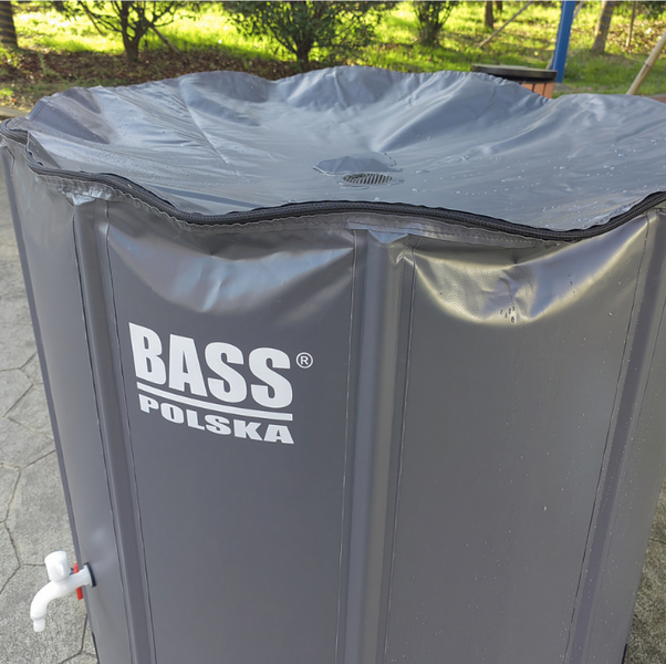 Бочка для дощової води 750 л Bass Polska BH 79989 складний резервуар для зберігання та поливу саду