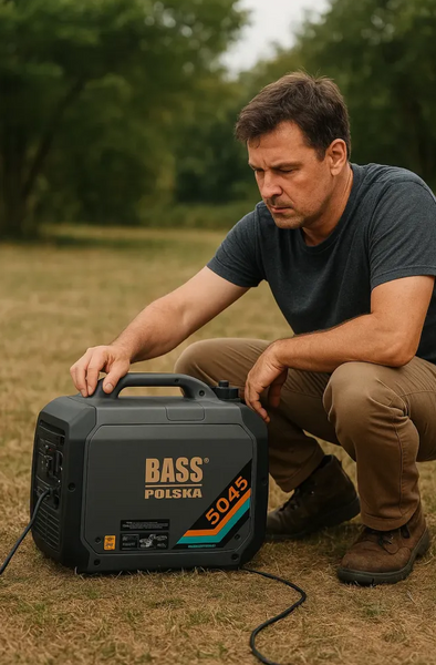 Генератор інверторний Bass Polska 5045 3.5 кВт &mdash; бензиновий, чистий синус, для будинку та техніки