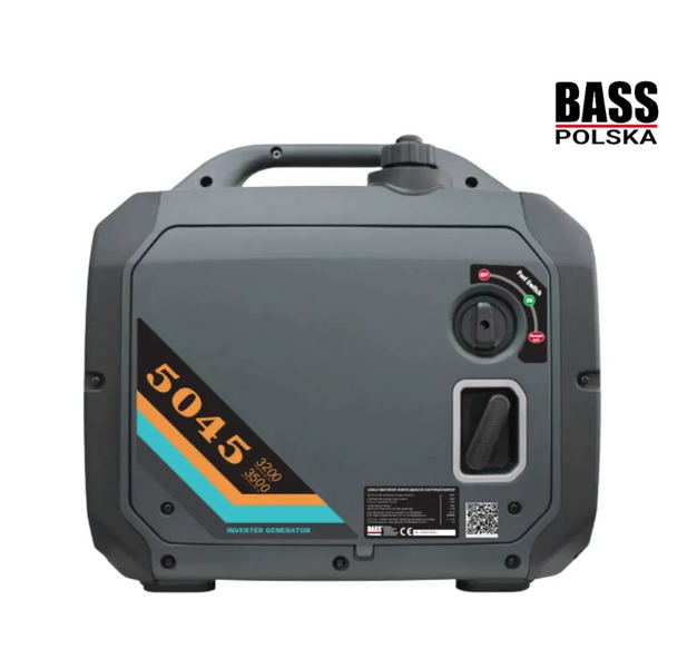 Генератор інверторний Bass Polska 5045 3.5 кВт &mdash; бензиновий, чистий синус, для будинку та техніки