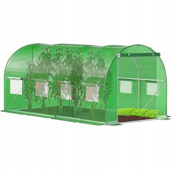 Садова теплиця 10м2 25мм труба 400*250*200см, 29,5кг, KO2504252