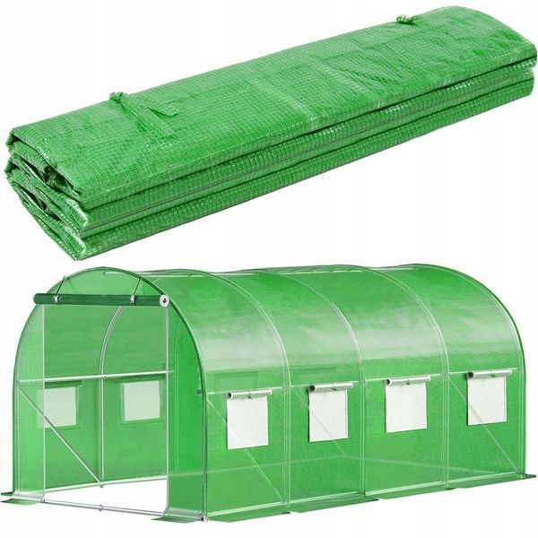 Садова теплиця 10м2 25мм труба 400*250*200см, 29,5кг, KO2504252