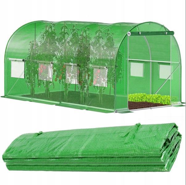 Садова теплиця 10м2 25мм труба 400*250*200см, 29,5кг, KO2504252