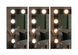 Косметический столик с подсветкой TL08-BL808-LED-BIALA &mdash; комфорт и стиль в черно-белом цвете