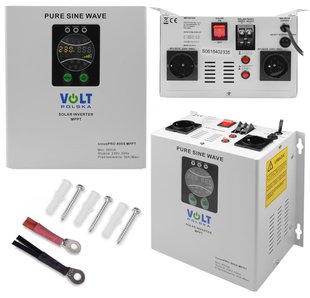 Солнечный инвертор преобразователь 12/230V (700/1000W) + 40A Volt Polska SINUS PRO 1000S MPPT 3SPS100012